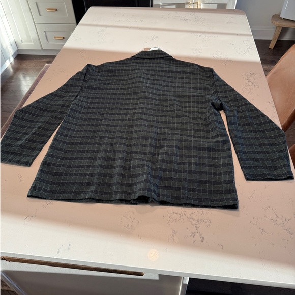 Zara plaid fleece button down shacket NWT - Picture 5 of 12